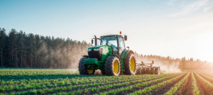 tractor-working-field-sunny-day